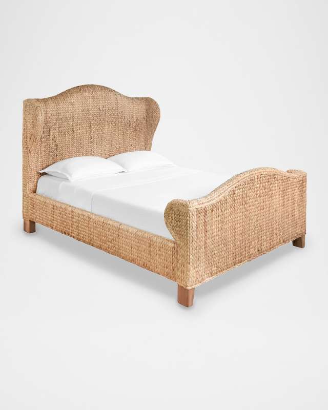 Jovi Water Hyacinth Queen Wingback